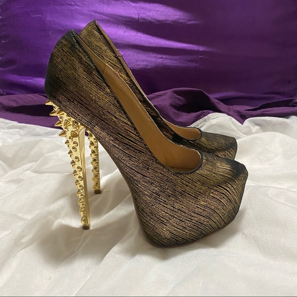 Scene Weaver Shoes - Scene weaver spiked heels
